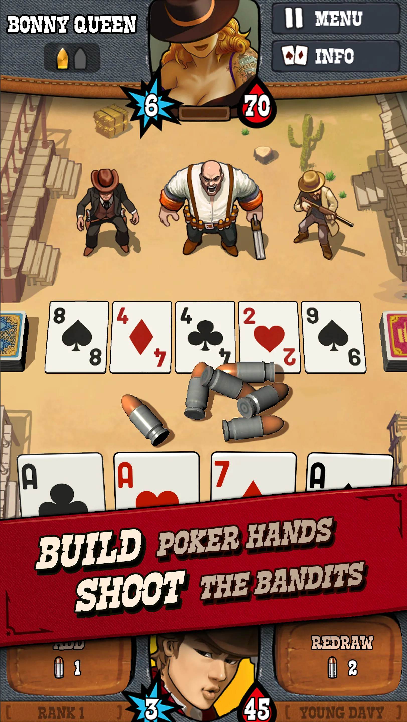 Poker Showdown: Wild West Duel | Indus Appstore | Screenshot