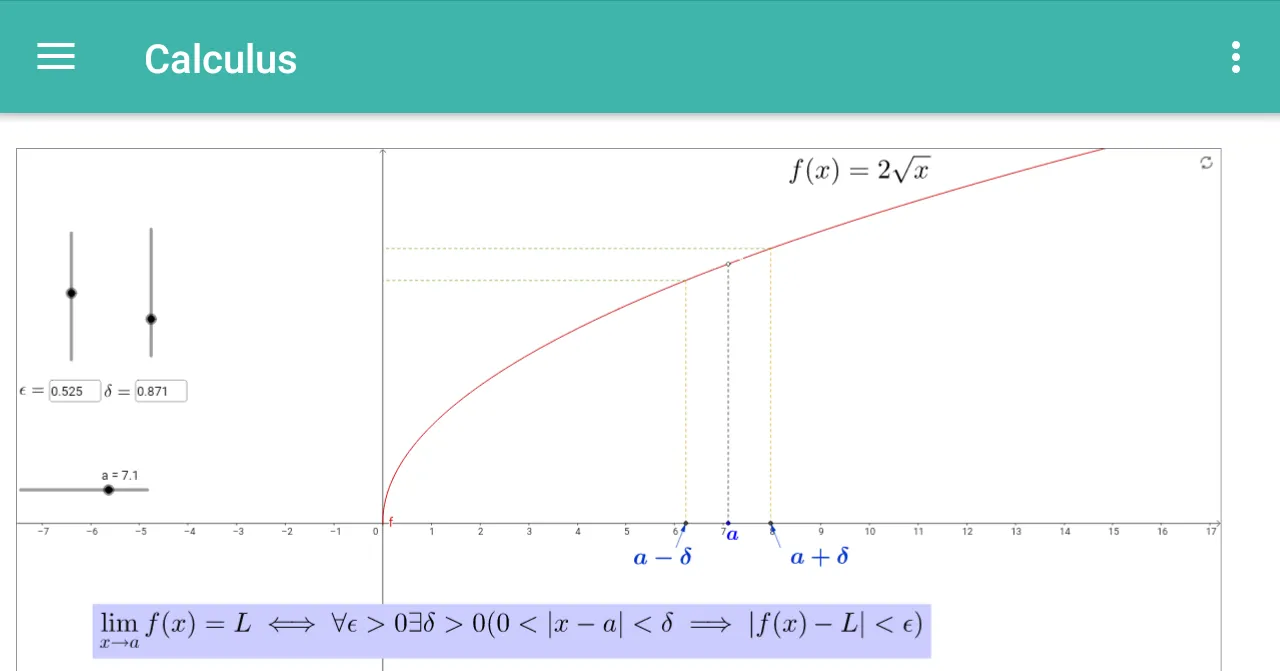 Calculus : Graphical Approach | Indus Appstore | Screenshot