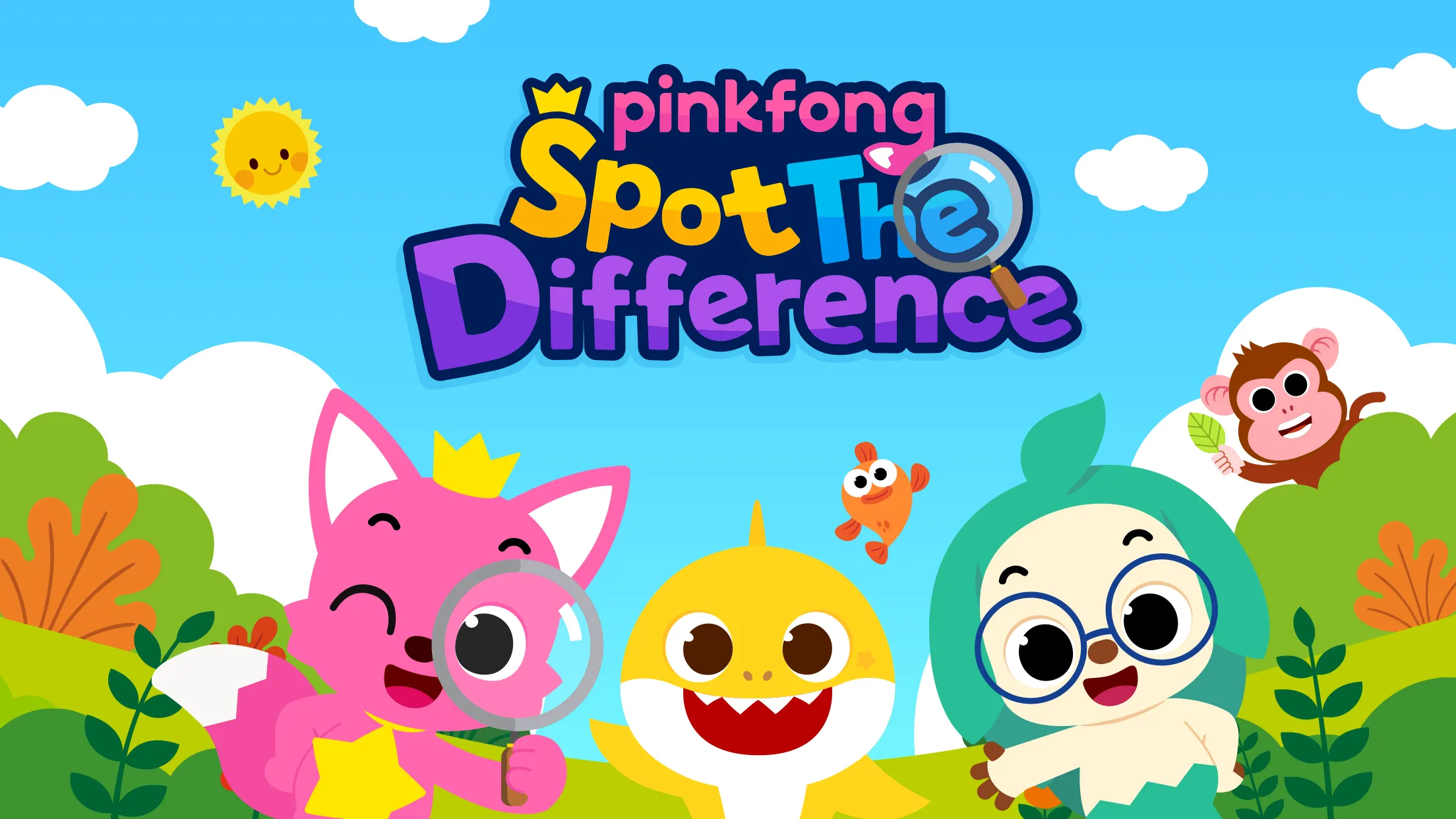 Pinkfong Spot the difference : | Indus Appstore | Screenshot