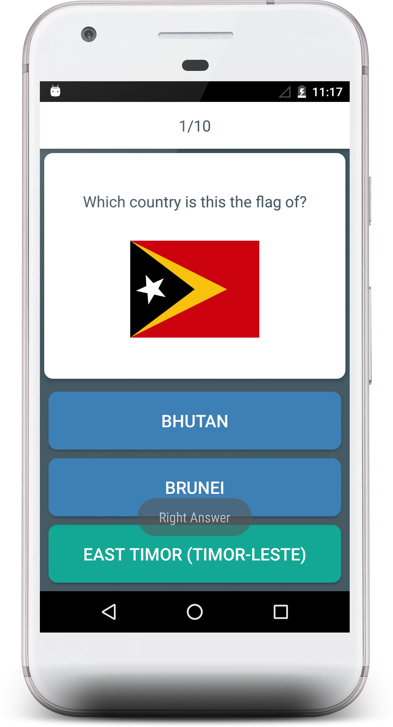 Asian Countries & Capital Quiz | Indus Appstore | Screenshot