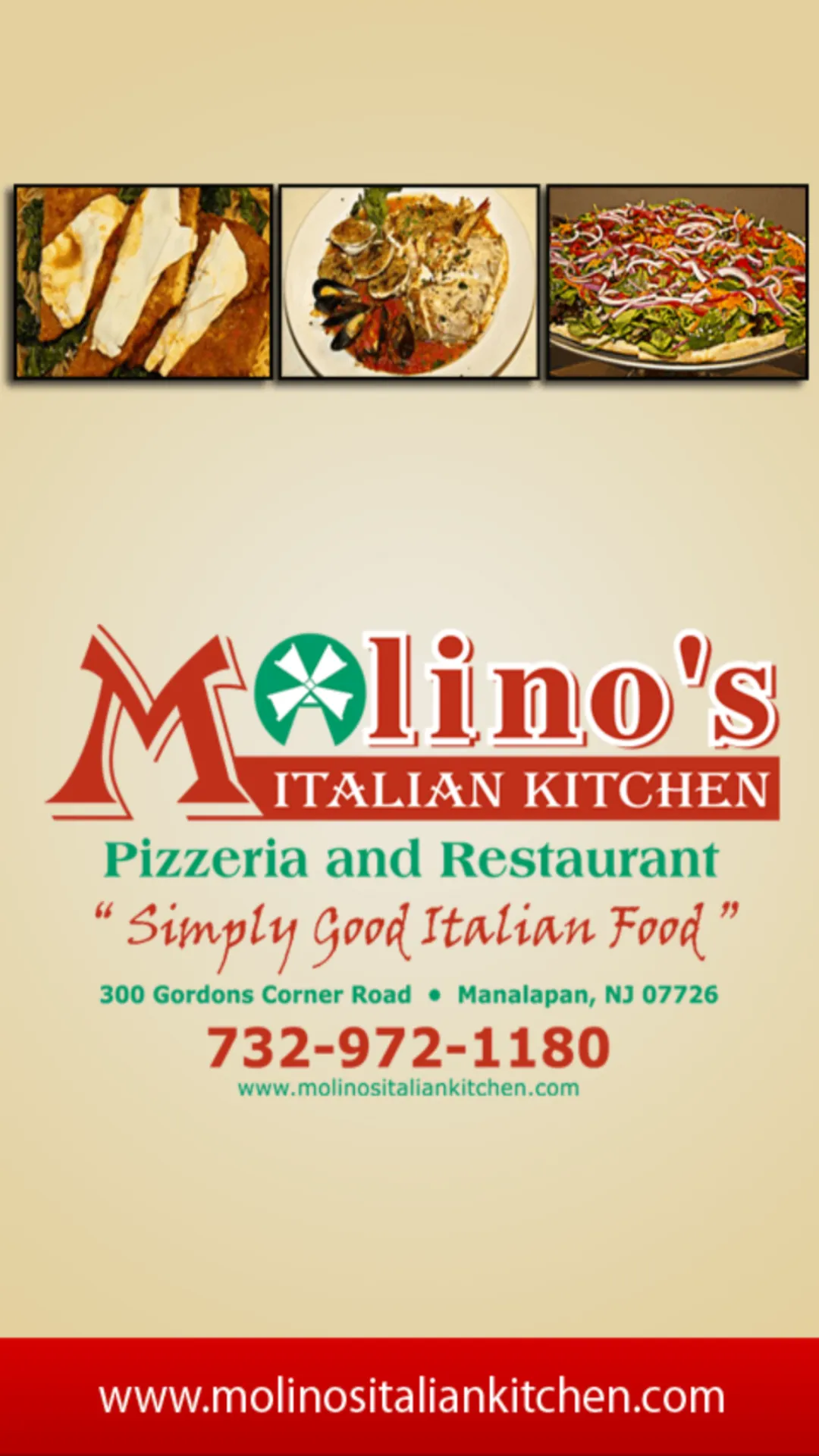 Molinos Italian Kitchen | Indus Appstore | Screenshot