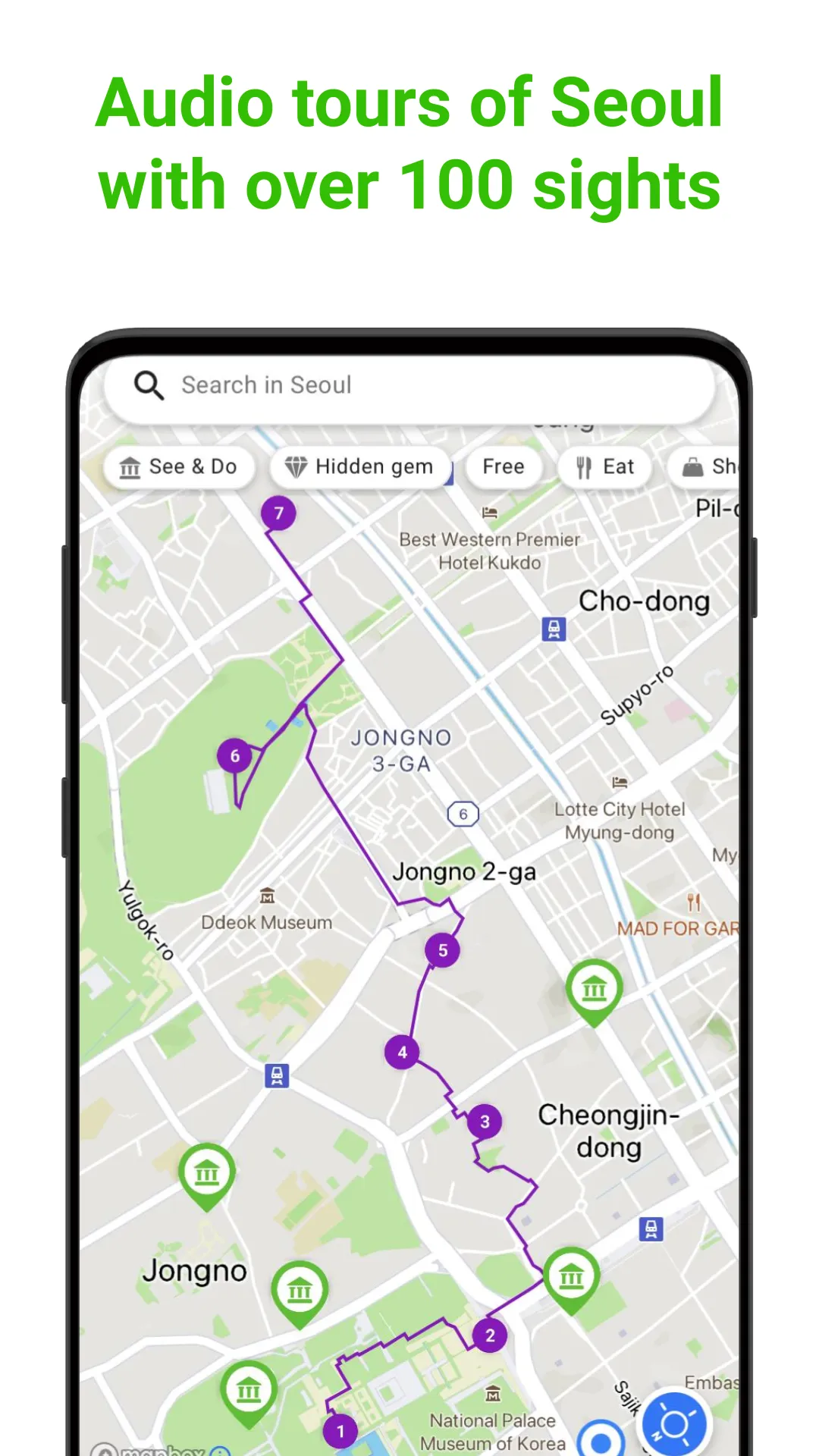 Seoul Tour Guide:SmartGuide | Indus Appstore | Screenshot