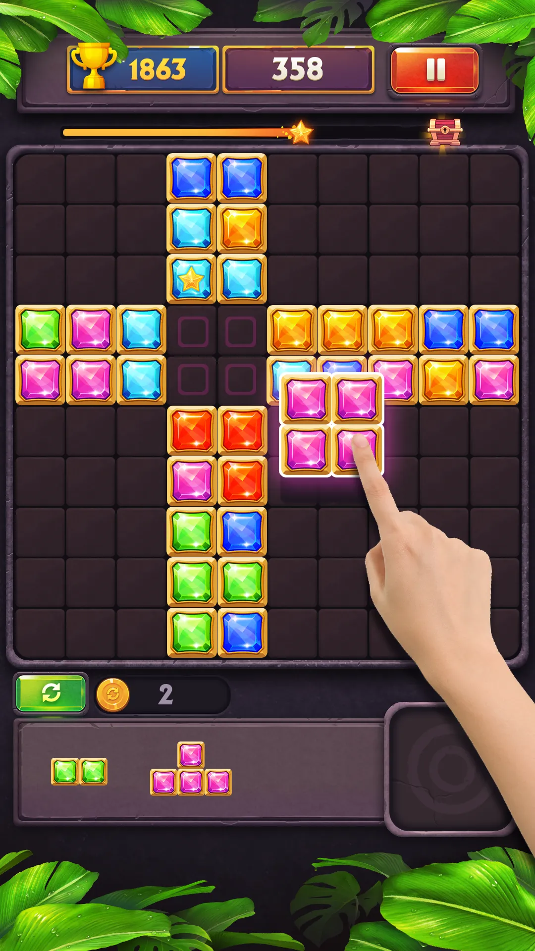 Block Puzzle Jewel Blast 1010 | Indus Appstore | Screenshot