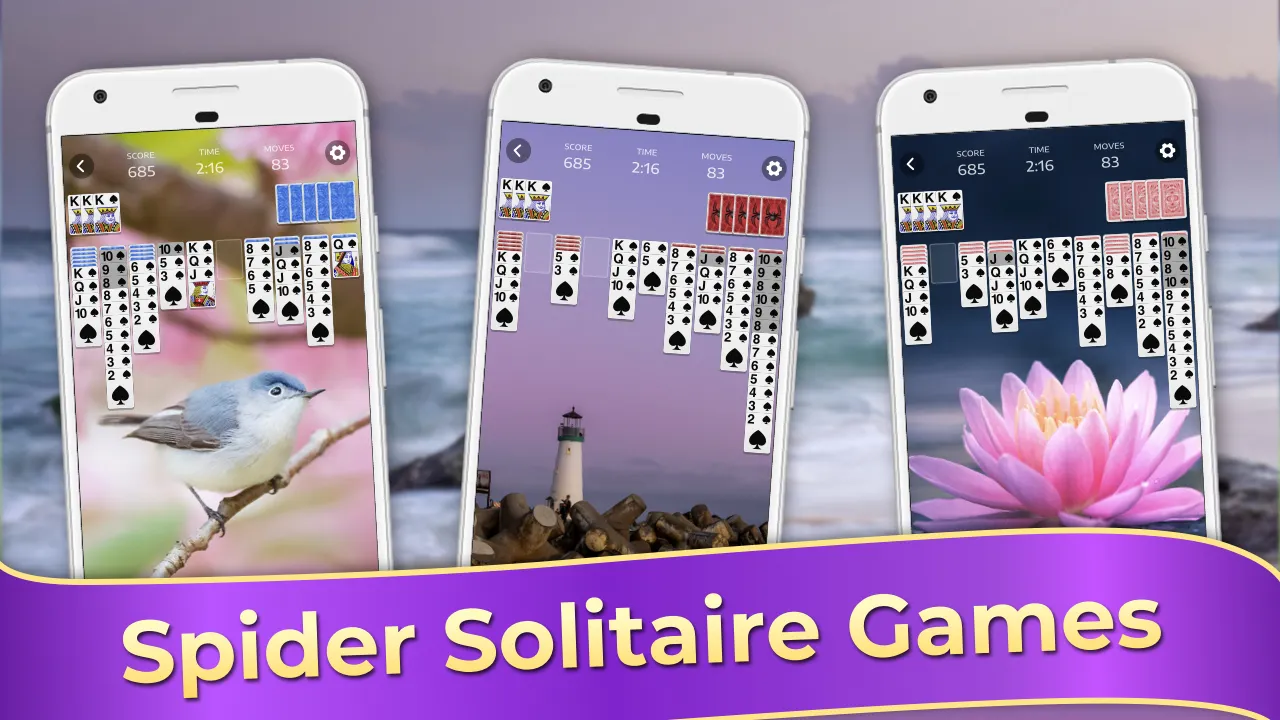 Spider Solitaire Classic Games | Indus Appstore | Screenshot