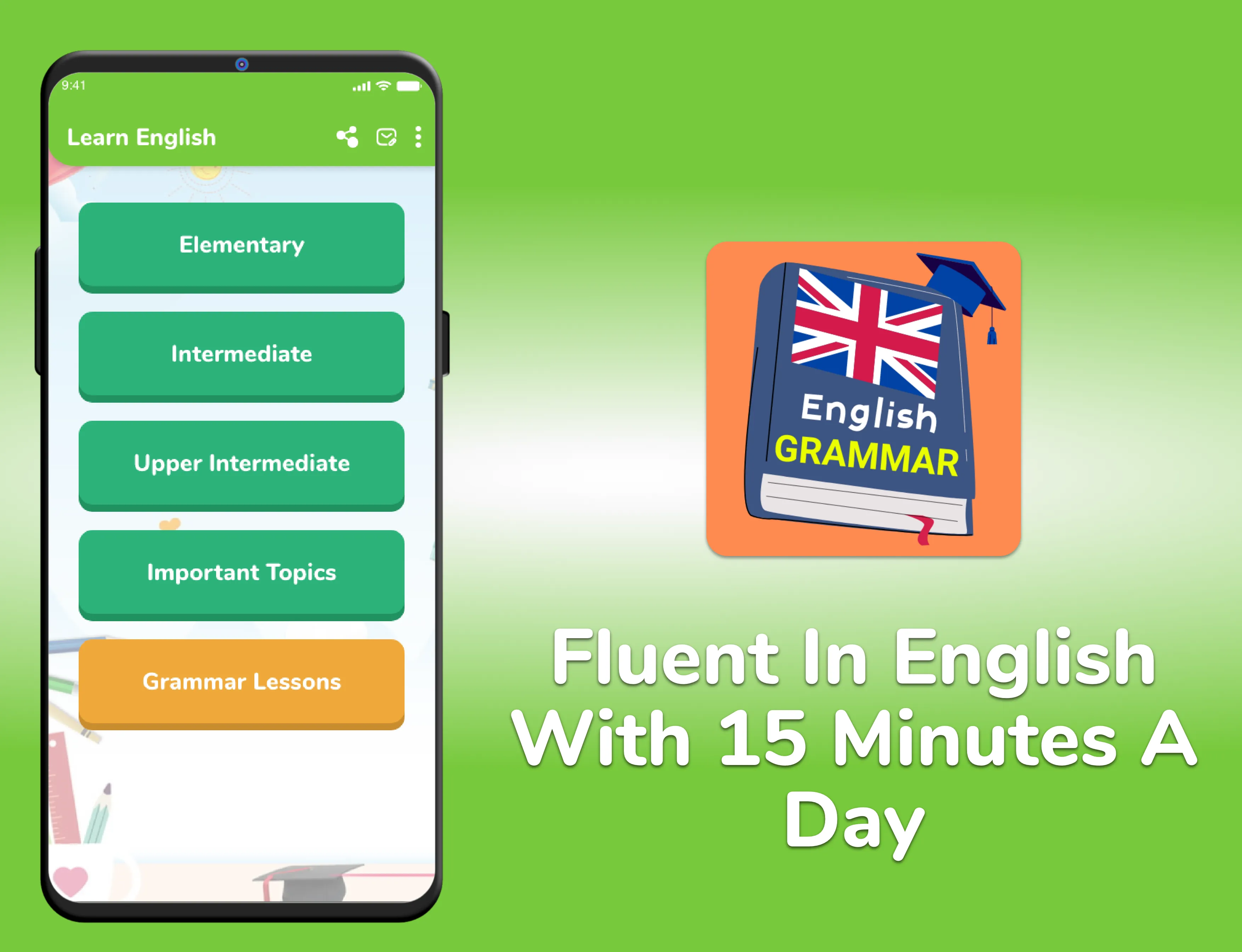 Learn English Grammar | Indus Appstore | Screenshot