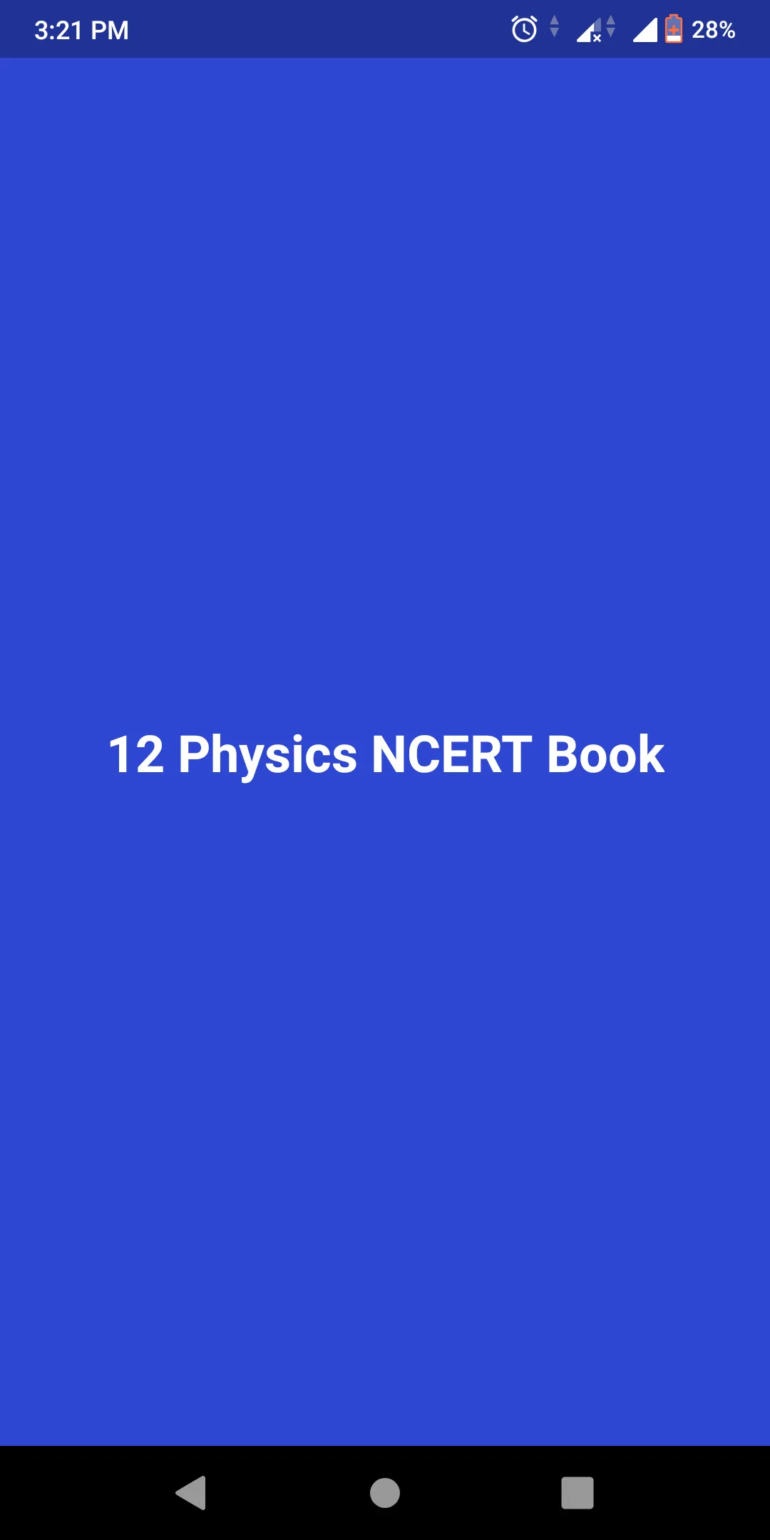 12 Physics NCERT Book | Indus Appstore | Screenshot