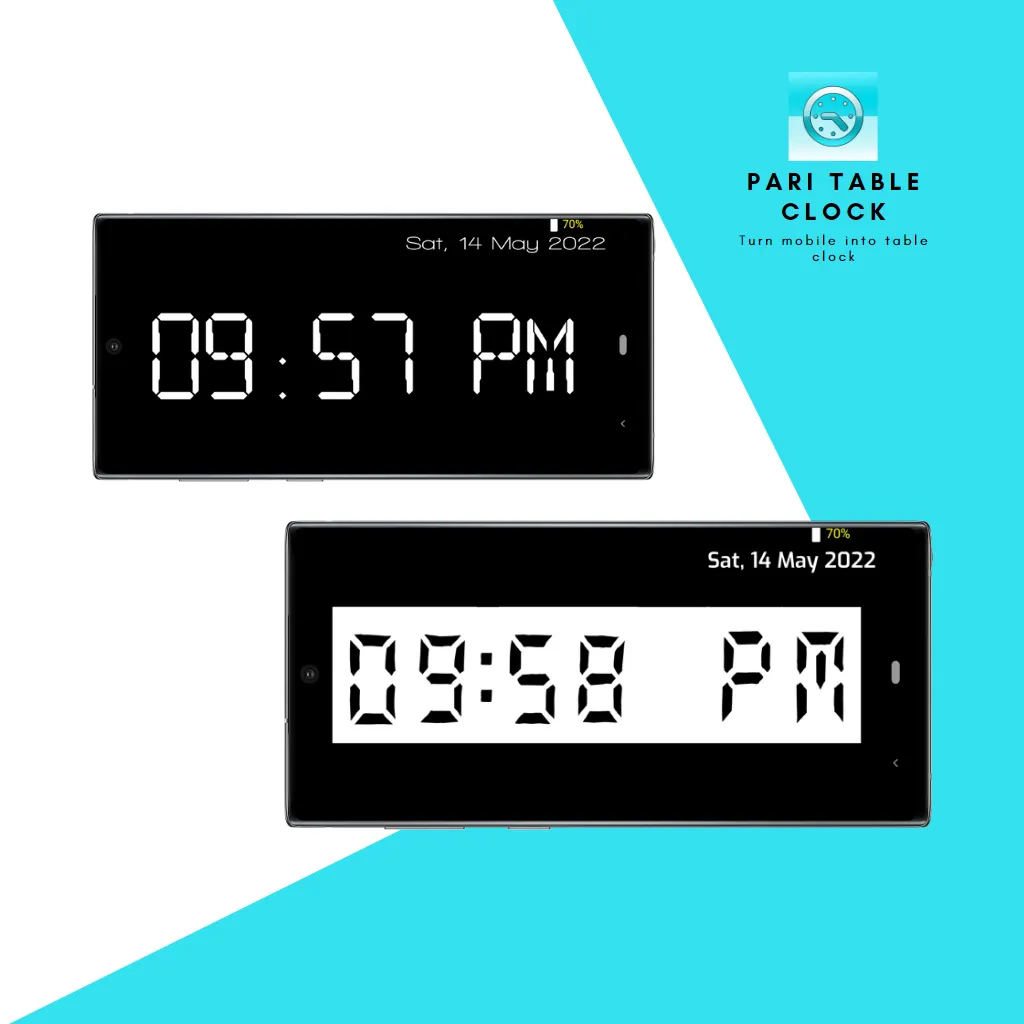 Pari Table Clock - Table Clock | Indus Appstore | Screenshot