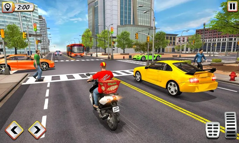 Pizza Delivery Boy Bike Games | Indus Appstore | Screenshot