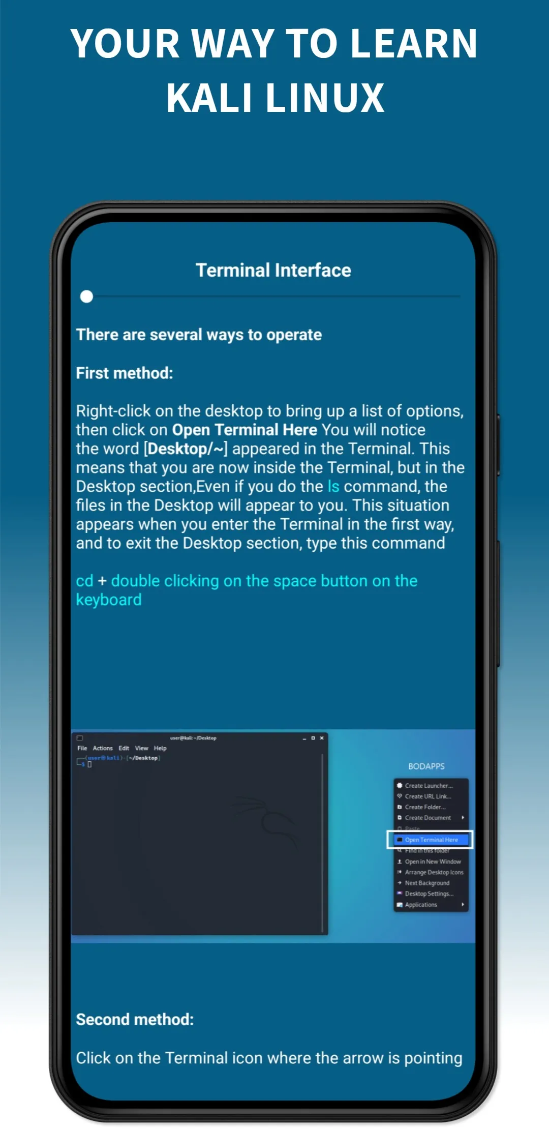 Kali Linux Tutorials | Indus Appstore | Screenshot