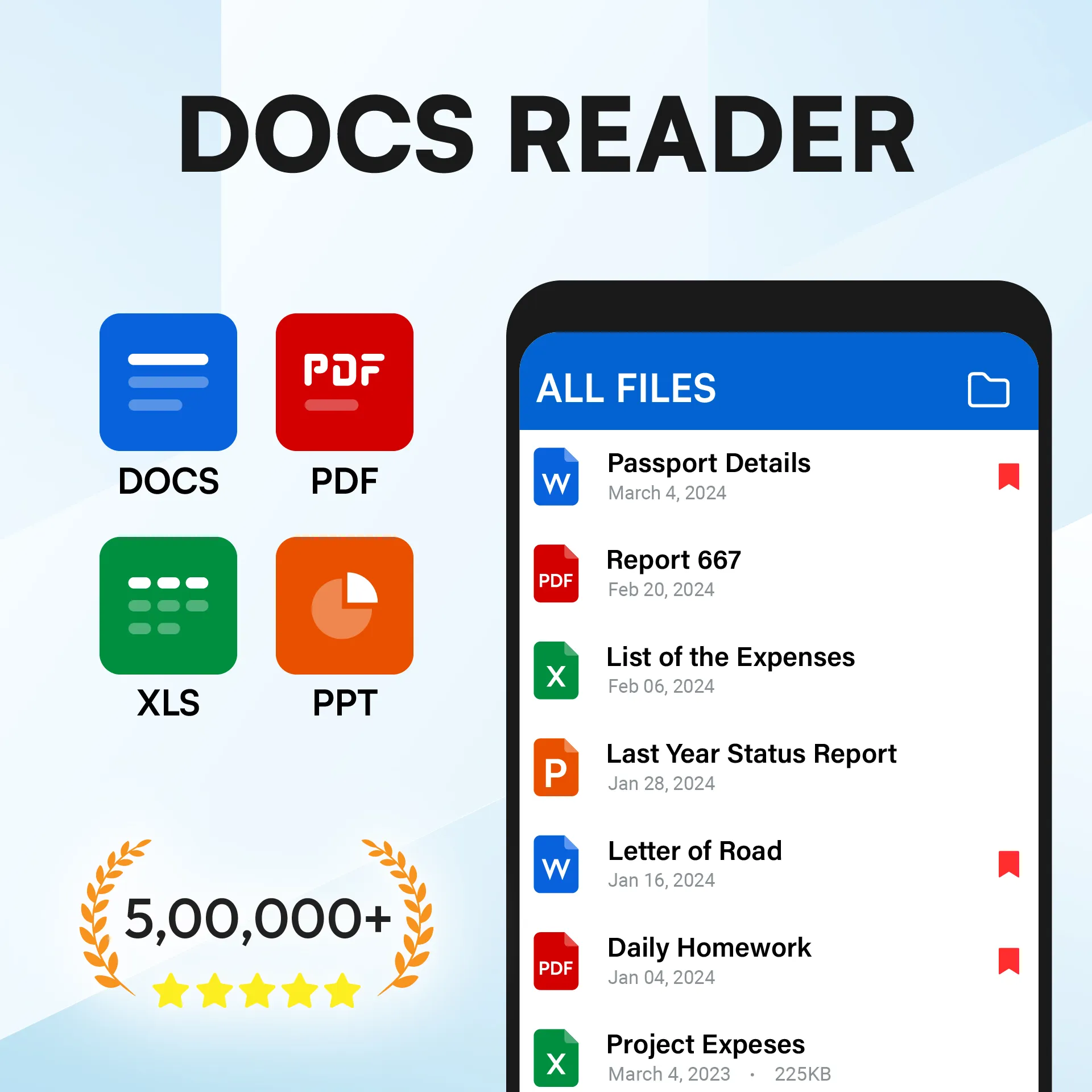 Docs Reader - Docx, Excel, PPT | Indus Appstore | Screenshot