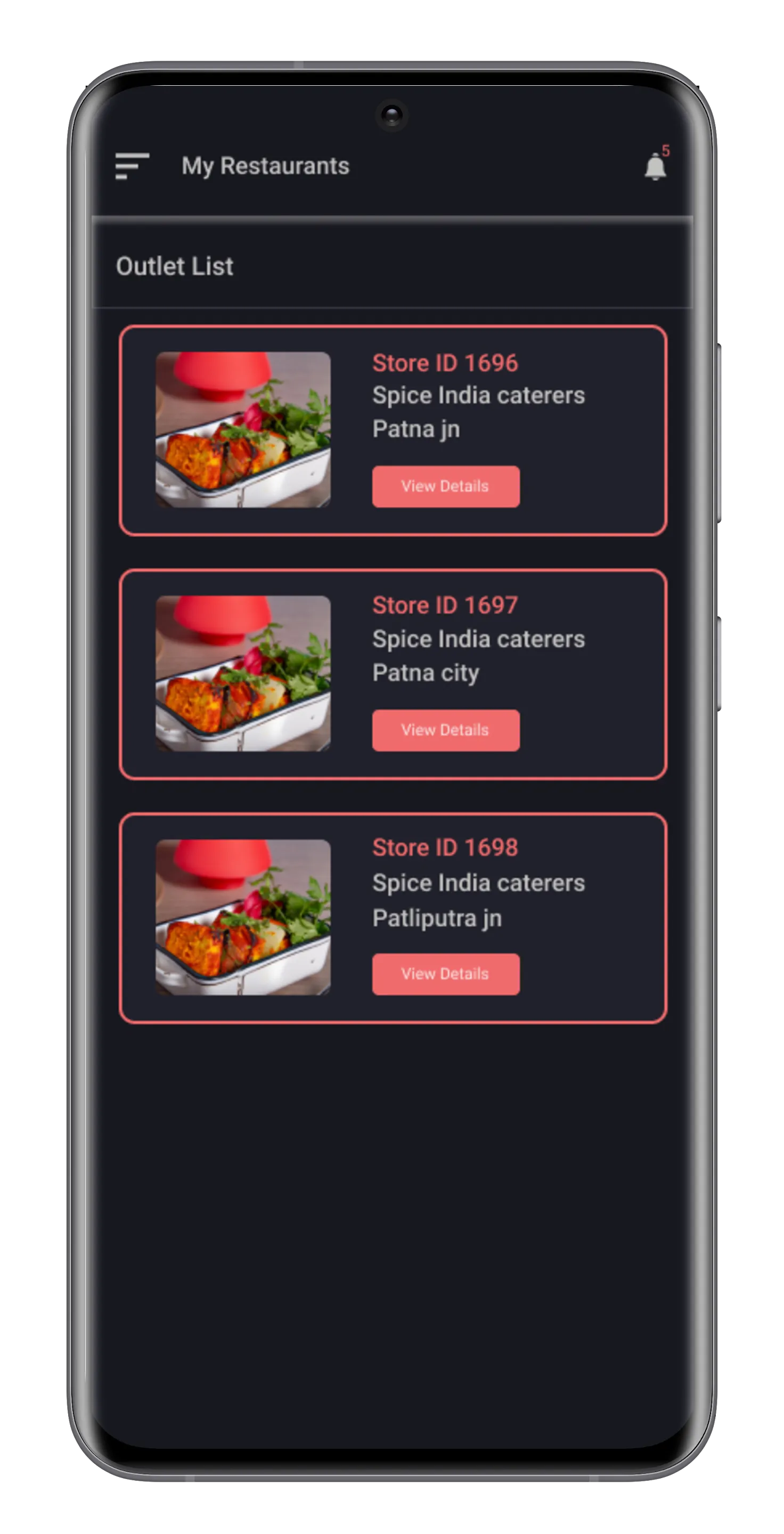 RailFeast Restaurant Partner | Indus Appstore | Screenshot