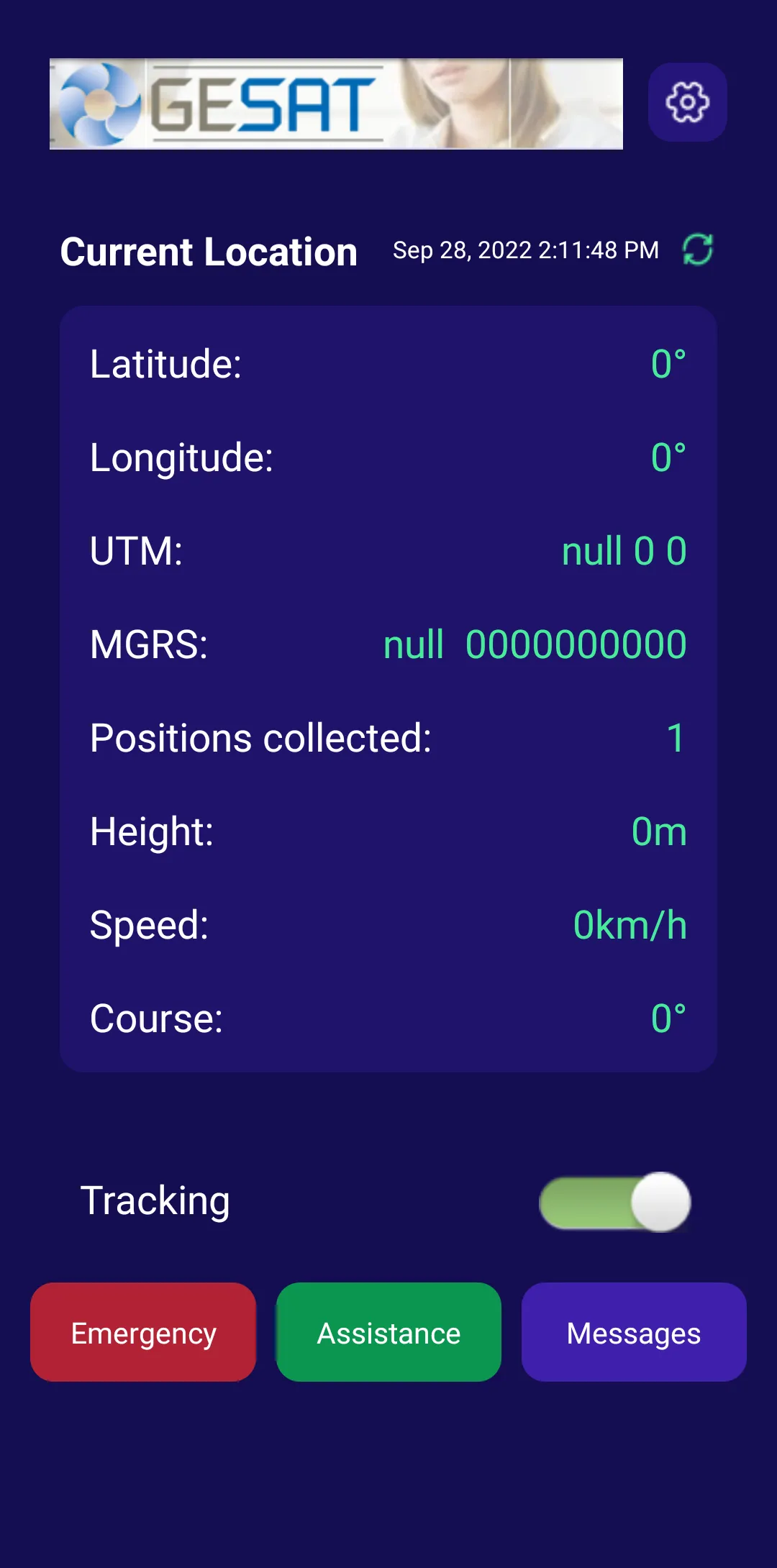 GESAT Tracker | Indus Appstore | Screenshot