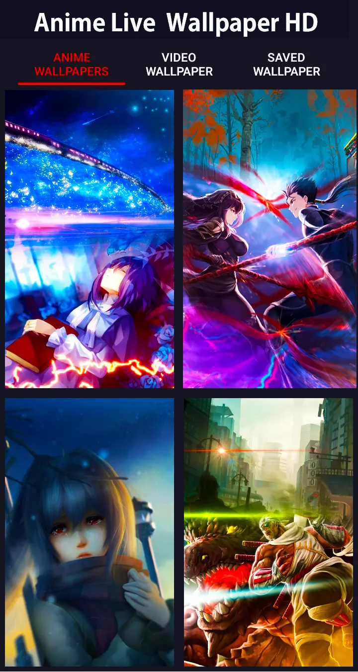 Anime Live Wallpaper Maker | Indus Appstore | Screenshot