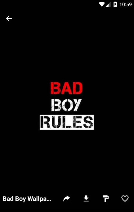 Bad Boy Wallpapers HD | Indus Appstore | Screenshot