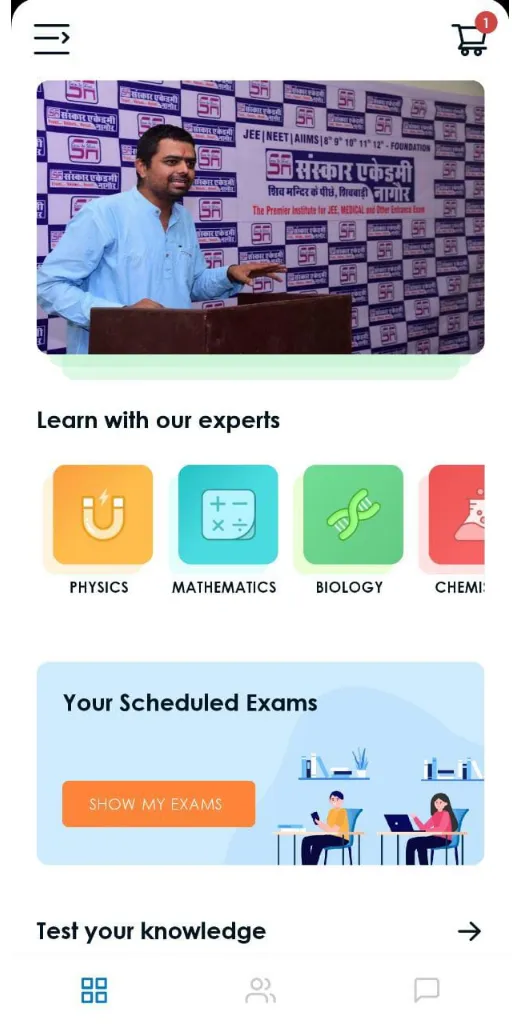 Sanskar Academy Student App | Indus Appstore | Screenshot