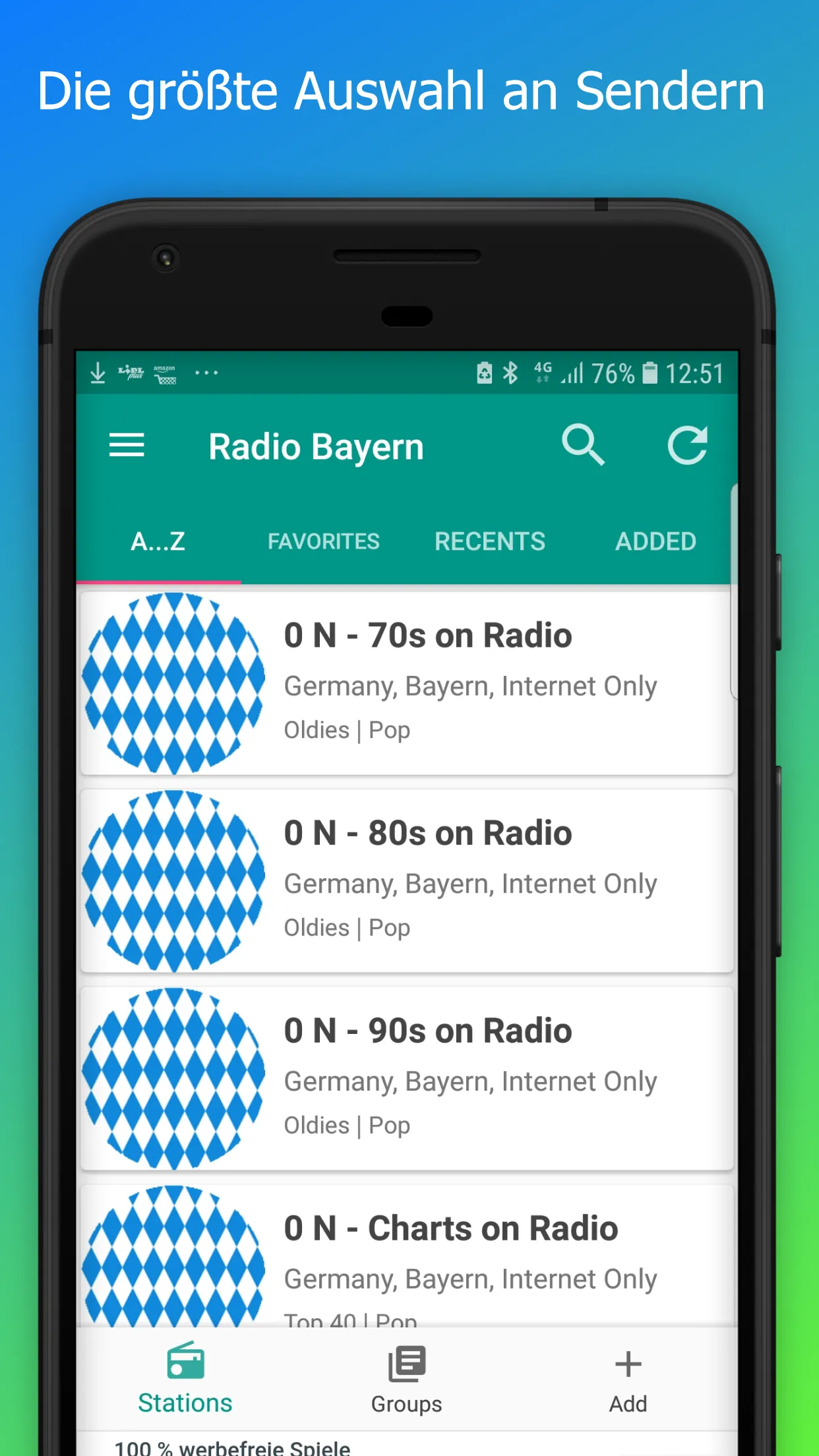 Radiosender Bayern | Indus Appstore | Screenshot