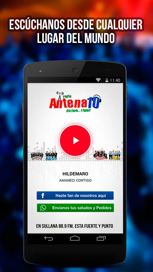 Radio Antena10 Sullana | Indus Appstore | Screenshot