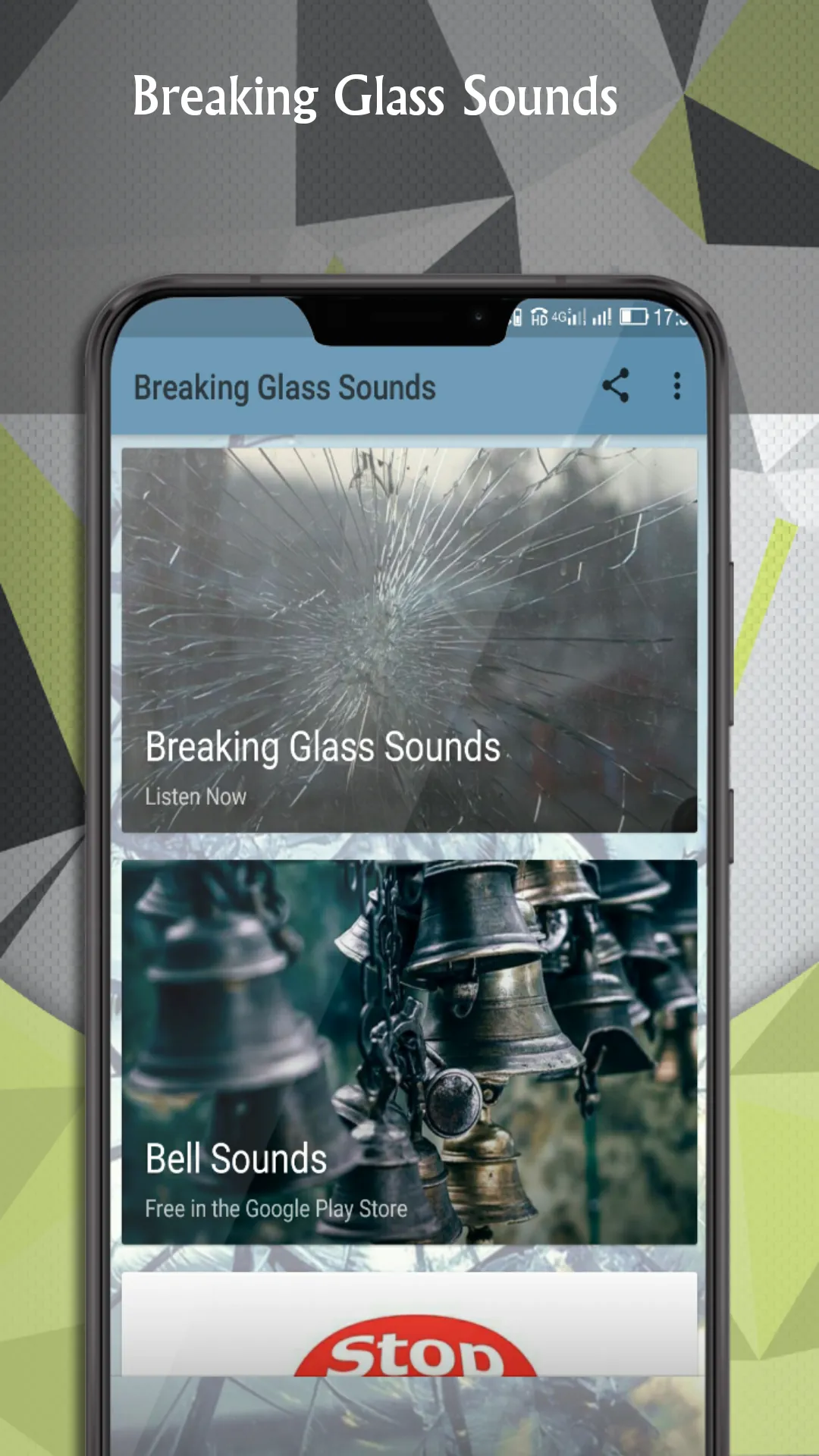 Breaking Glass Sounds | Indus Appstore | Screenshot