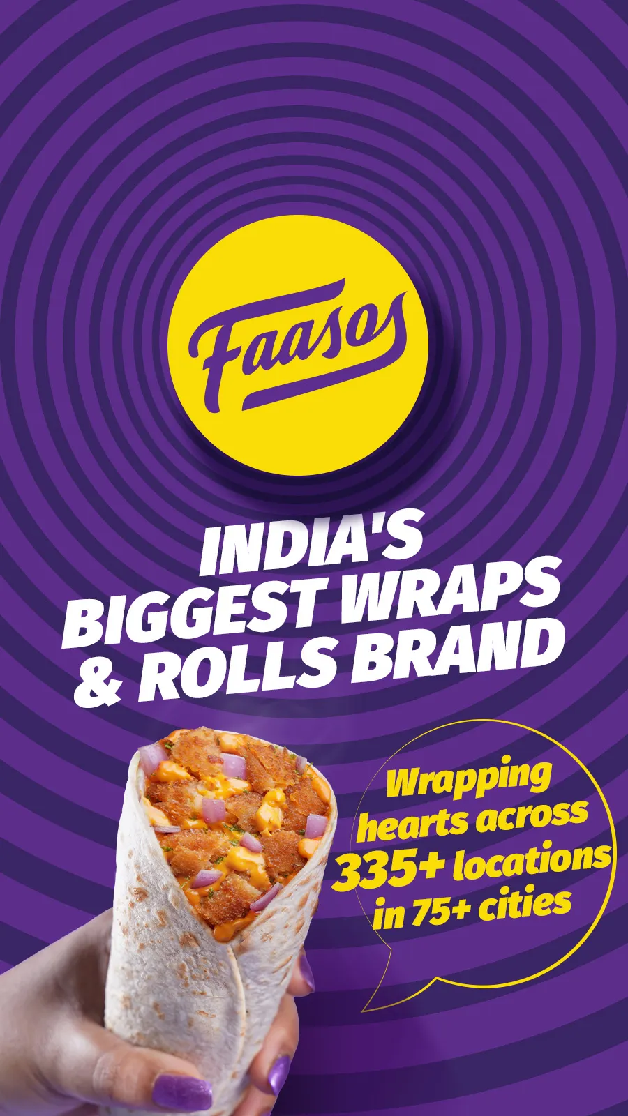 Faasos - Order Wraps & Rolls | Indus Appstore | Screenshot