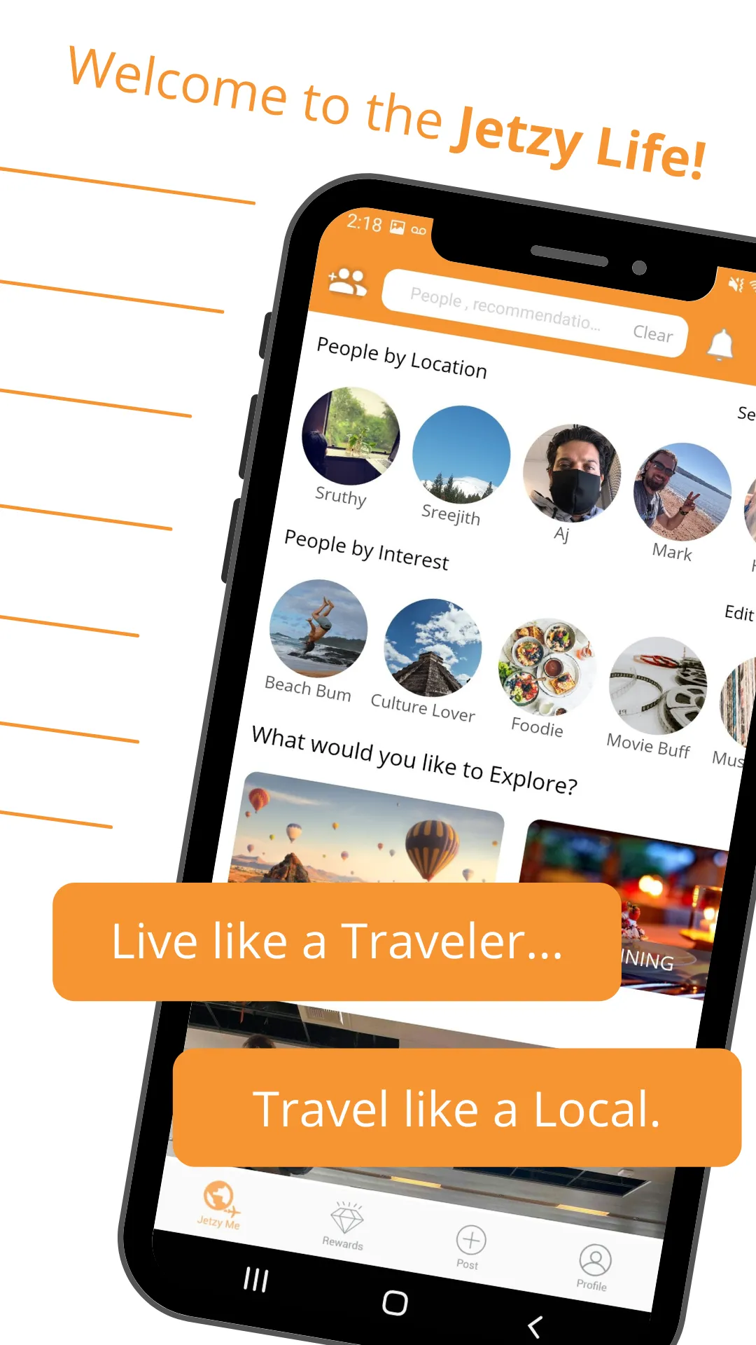 Jetzy - Connect, Travel, Enjoy | Indus Appstore | Screenshot