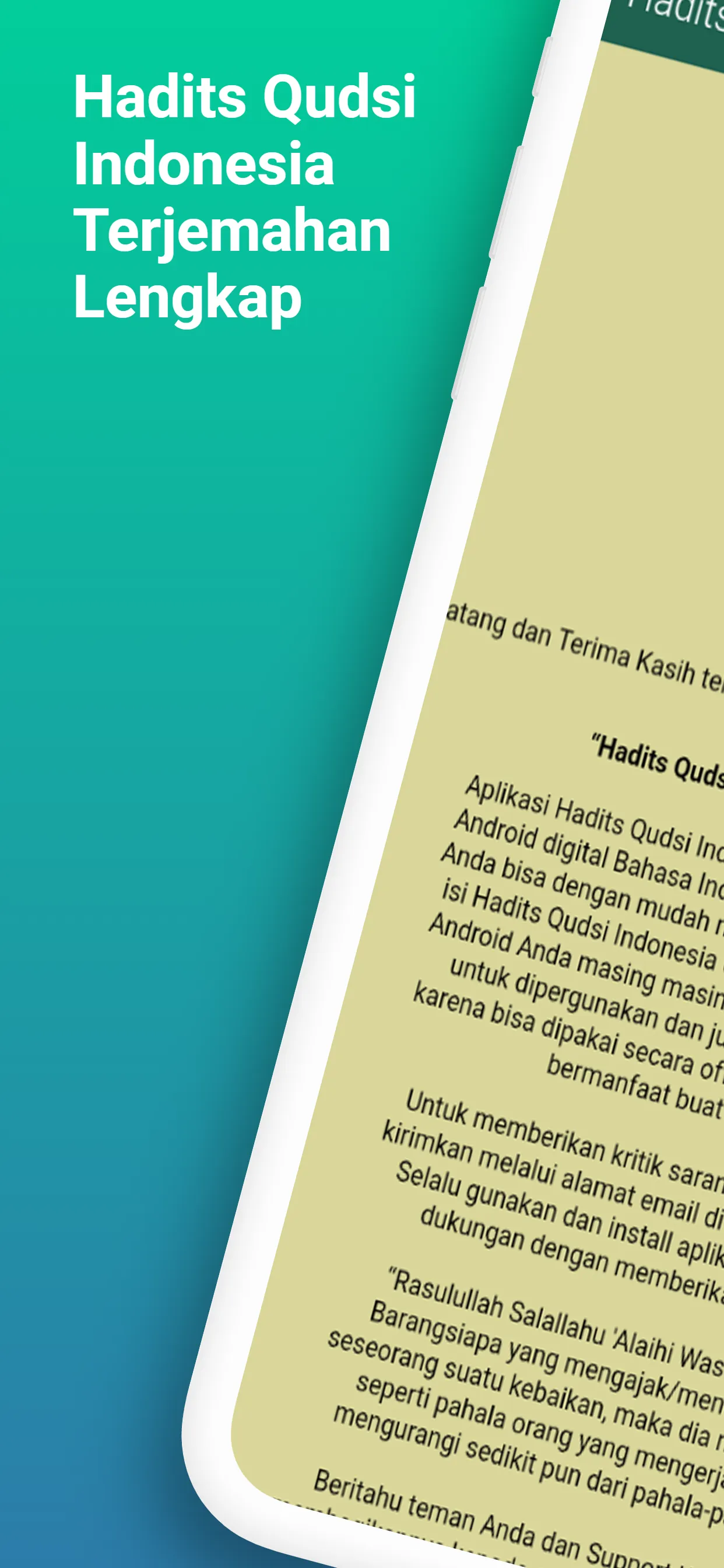 Hadits Qudsi Terjemahan | Indus Appstore | Screenshot