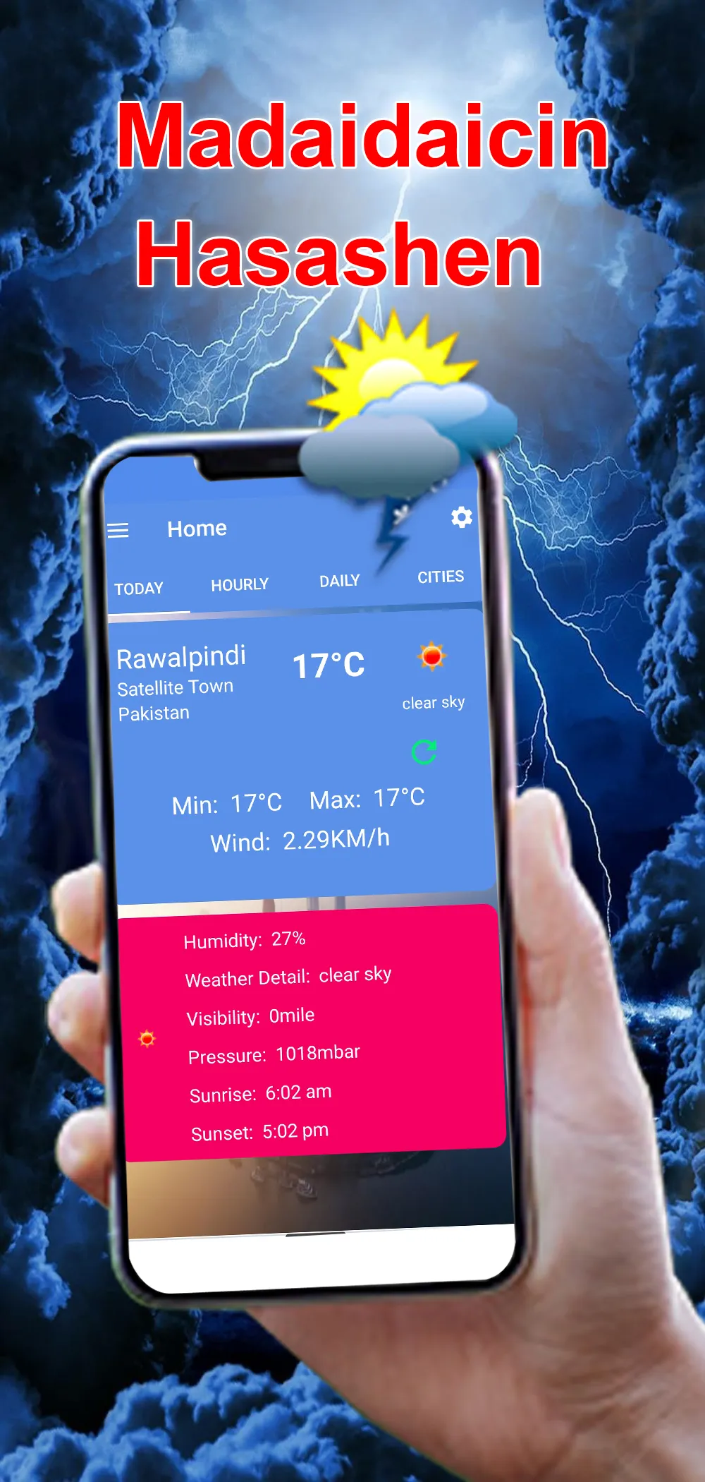 Daily Nigeria Weather Forecast | Indus Appstore | Screenshot