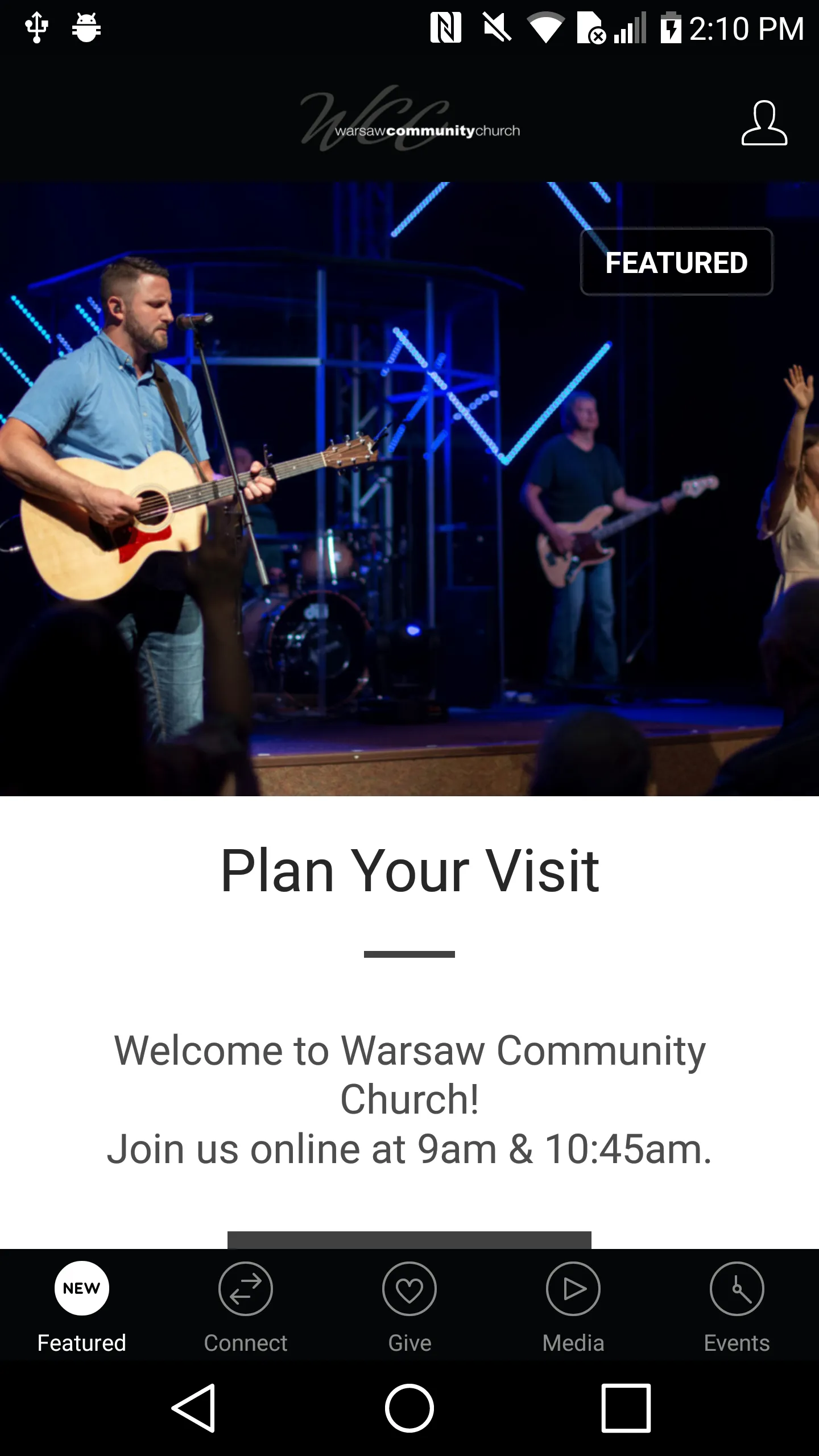 Warsaw Community Church | Indus Appstore | Screenshot