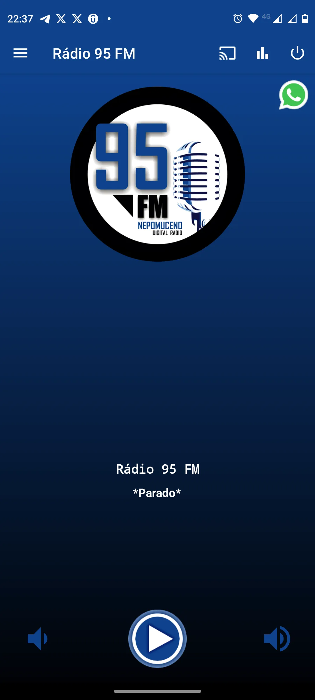 Rádio 95 FM | Indus Appstore | Screenshot