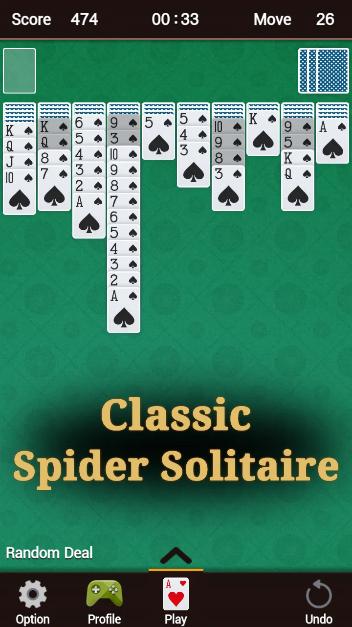 Spider Solitaire | Indus Appstore | Screenshot