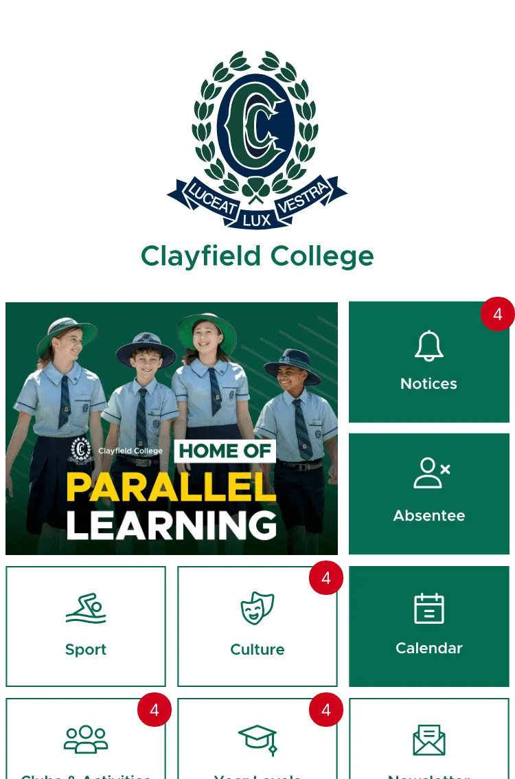 Clayfield College | Indus Appstore | Screenshot