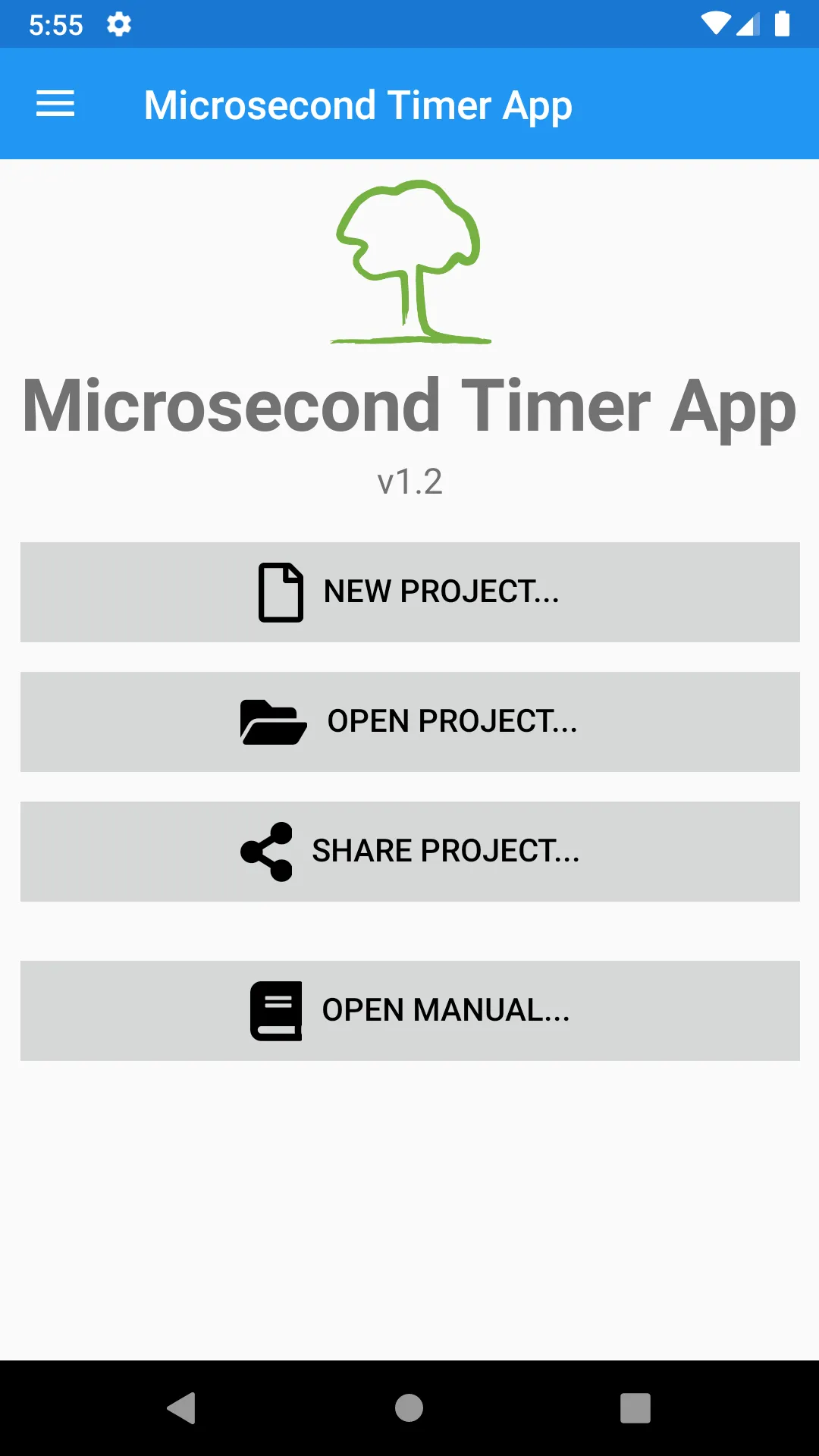 Microsecond Timer App | Indus Appstore | Screenshot