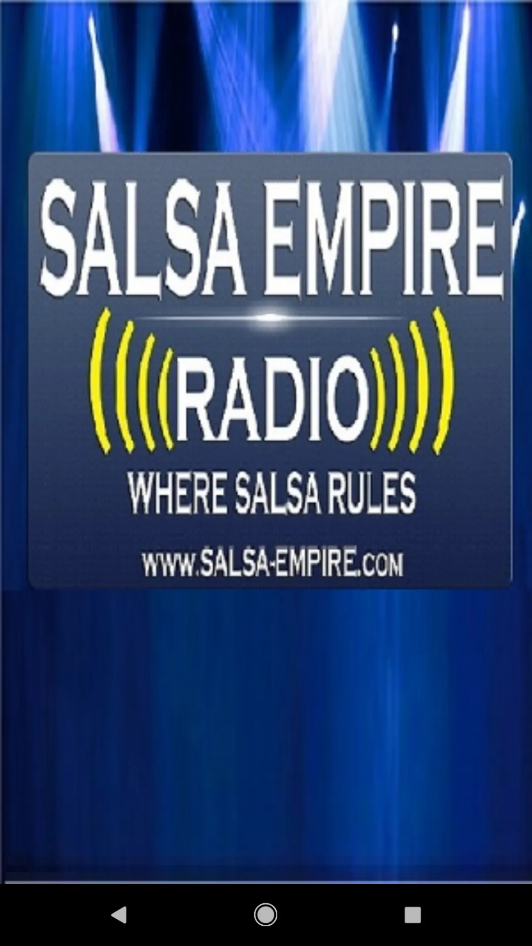 Salsa Empire Radio where salsa | Indus Appstore | Screenshot