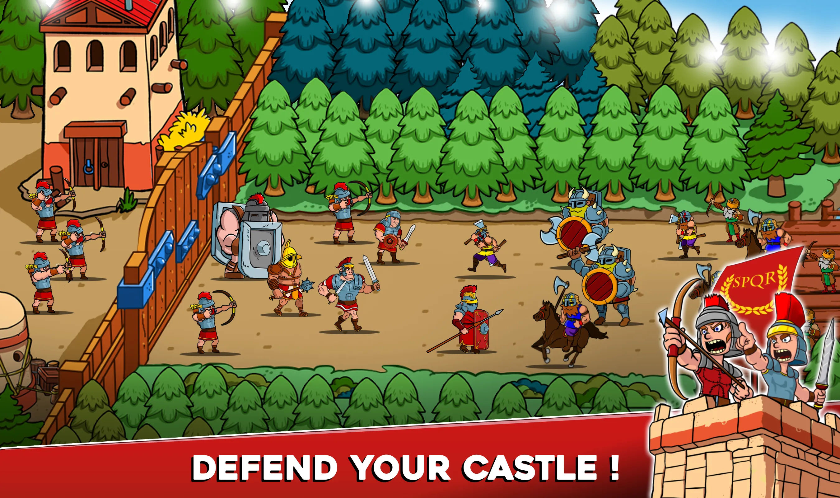 Empire Rush: Rome Wars | Indus Appstore | Screenshot