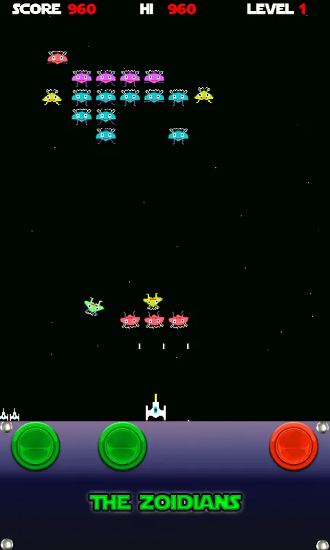 The Zoidians Invaders | Indus Appstore | Screenshot