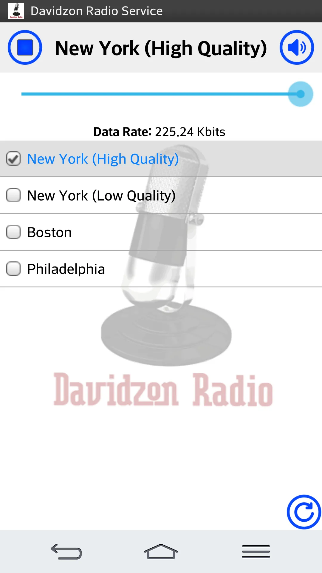 Davidzon Radio | Indus Appstore | Screenshot