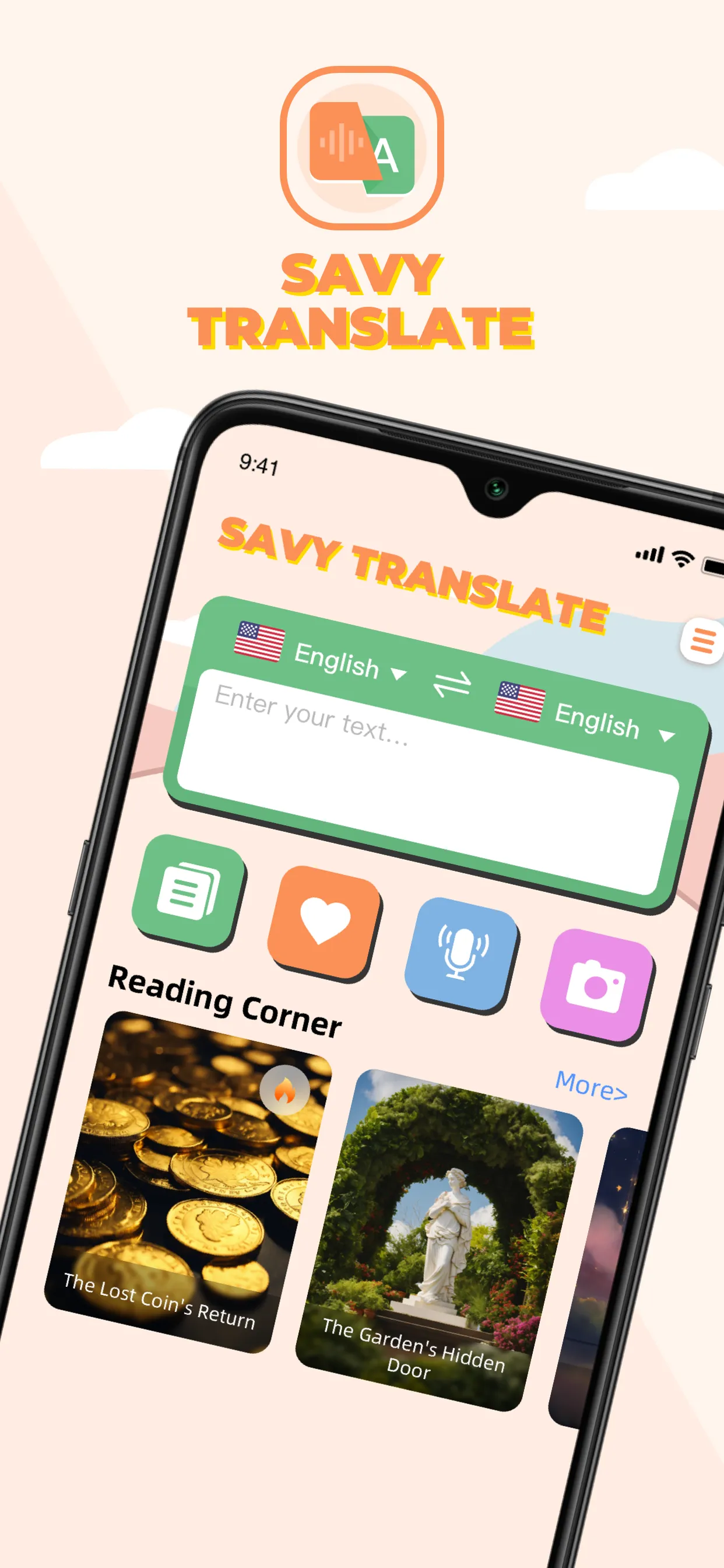 Savy Translate:Voice&Photo | Indus Appstore | Screenshot