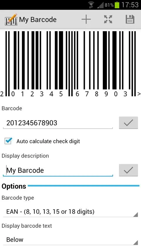 Barcode Architect | Indus Appstore | Screenshot