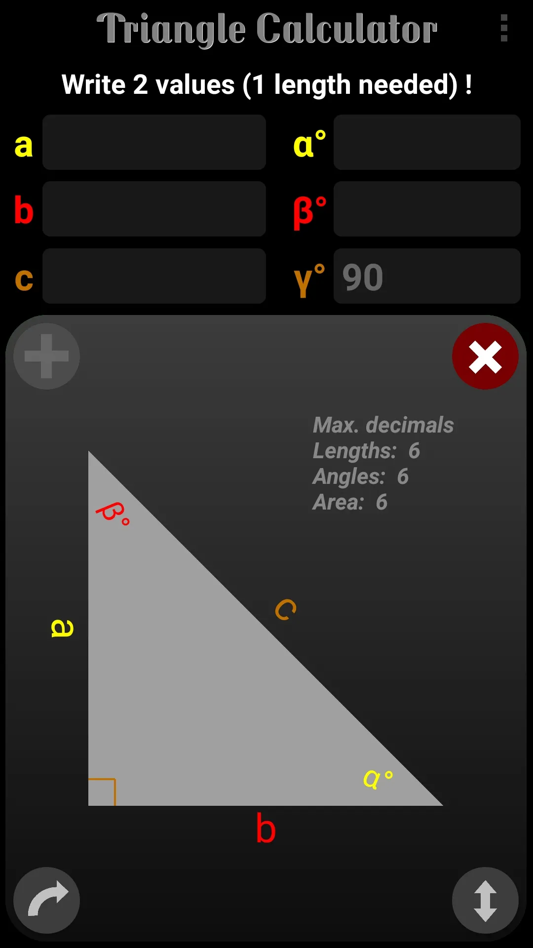 Triangle Calculator | Indus Appstore | Screenshot