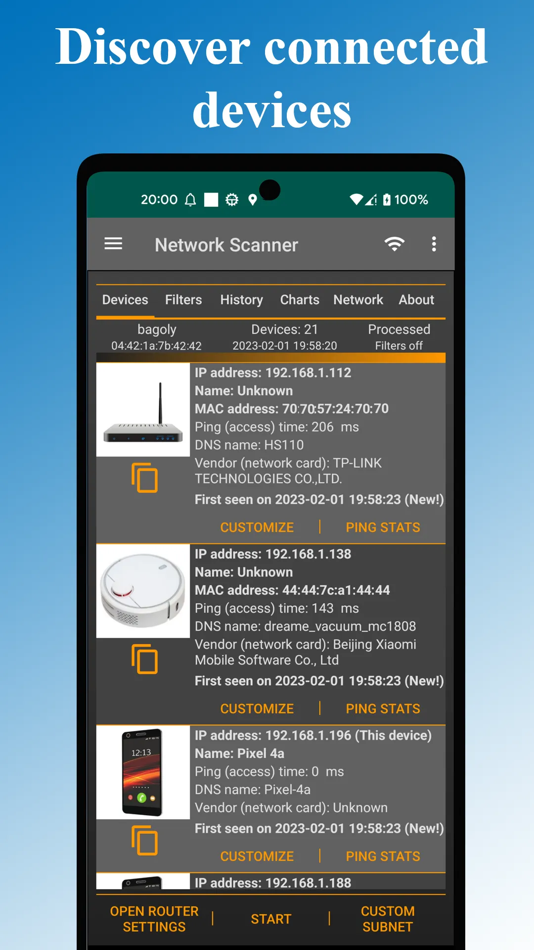 Network Scanner, Device Finder | Indus Appstore | Screenshot