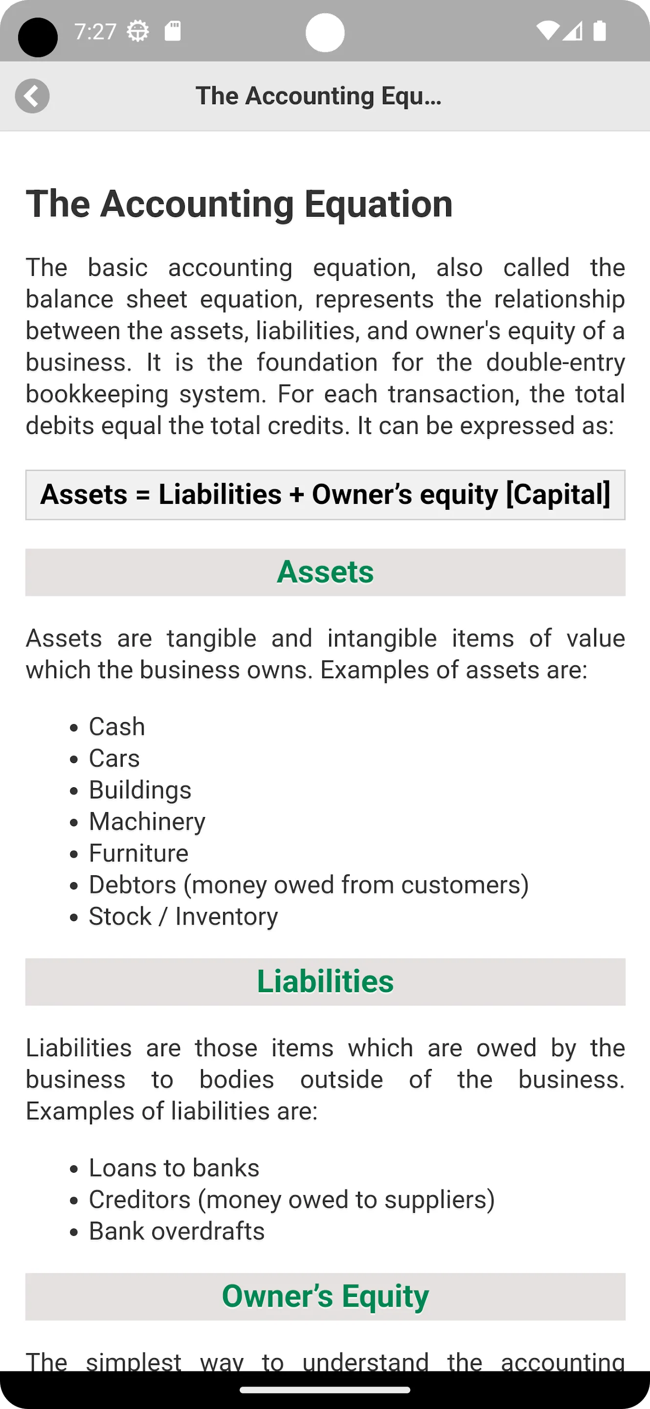 Basic Accounting | Indus Appstore | Screenshot