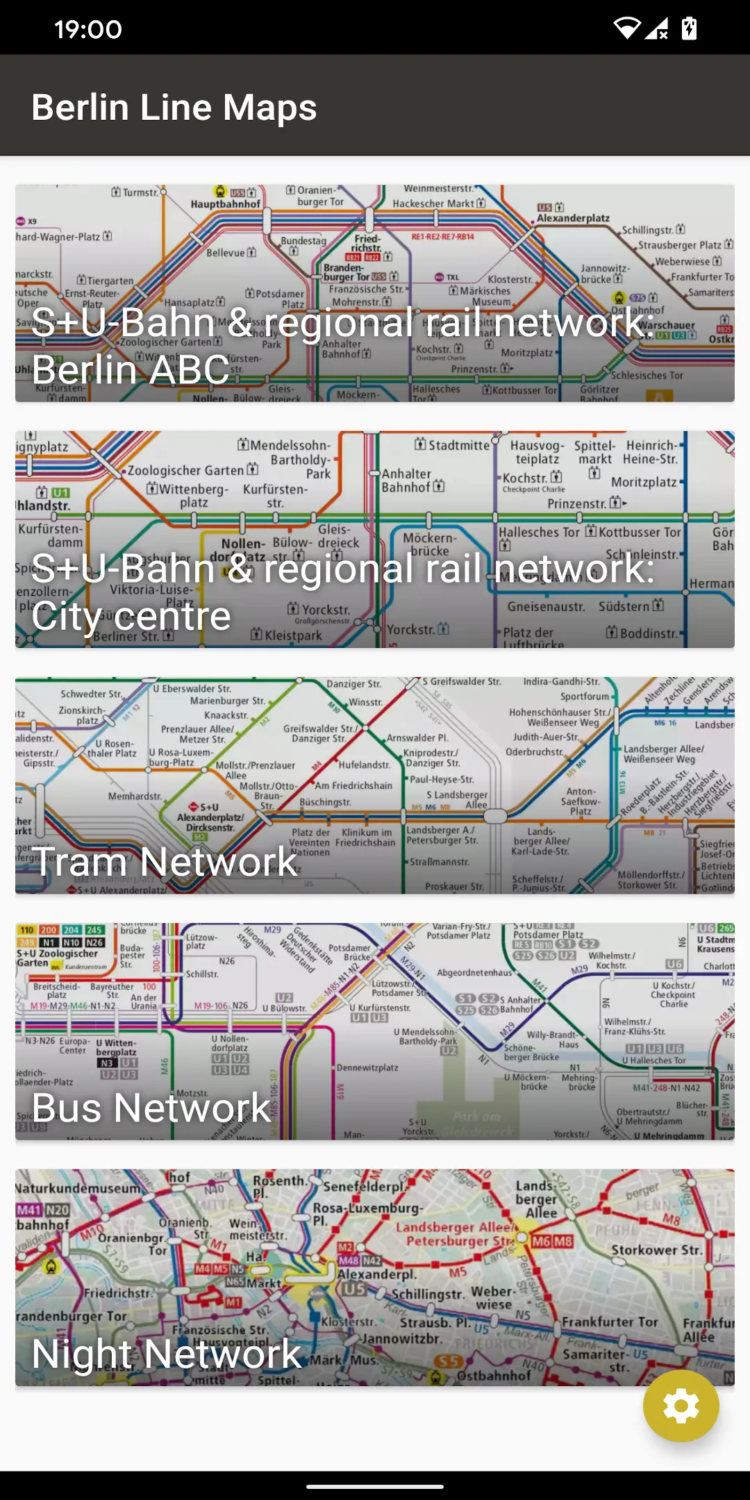 Berlin Liniennetz S und U Bahn | Indus Appstore | Screenshot