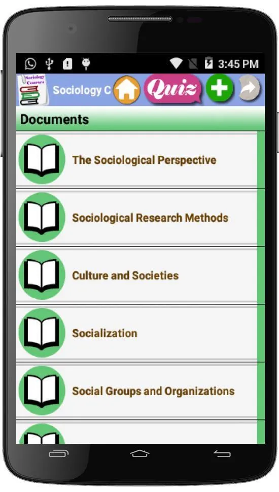 Sociology Courses | Indus Appstore | Screenshot