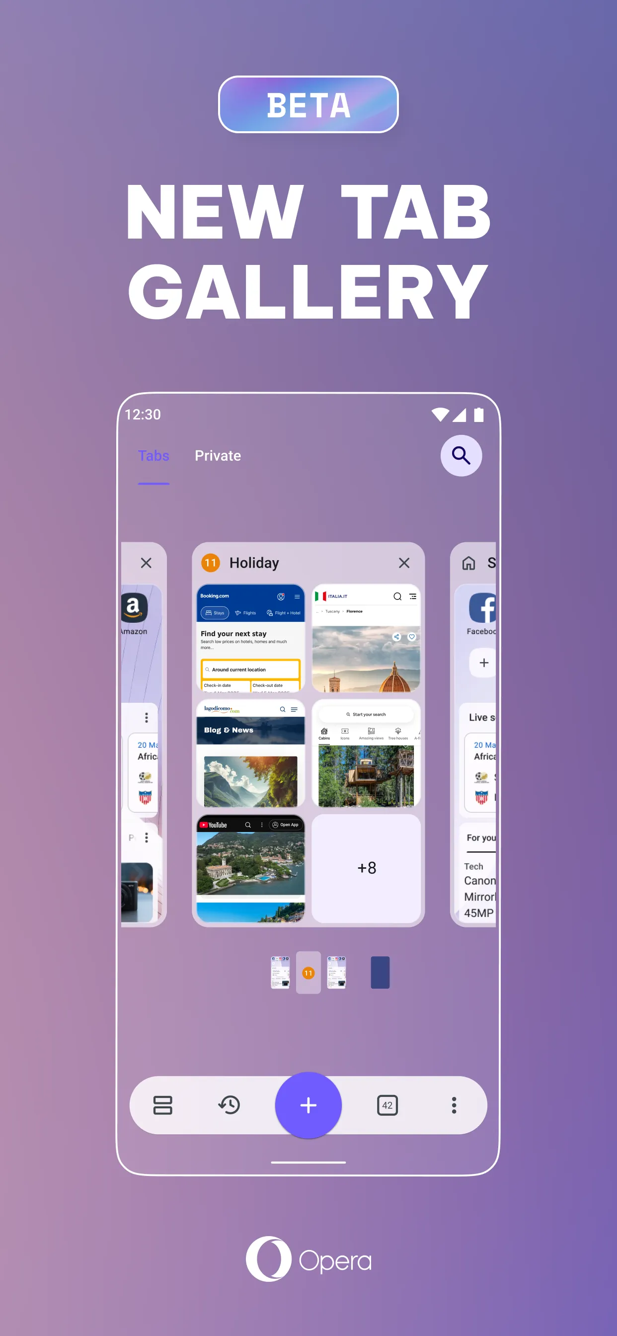 Opera browser beta with AI | Indus Appstore | Screenshot