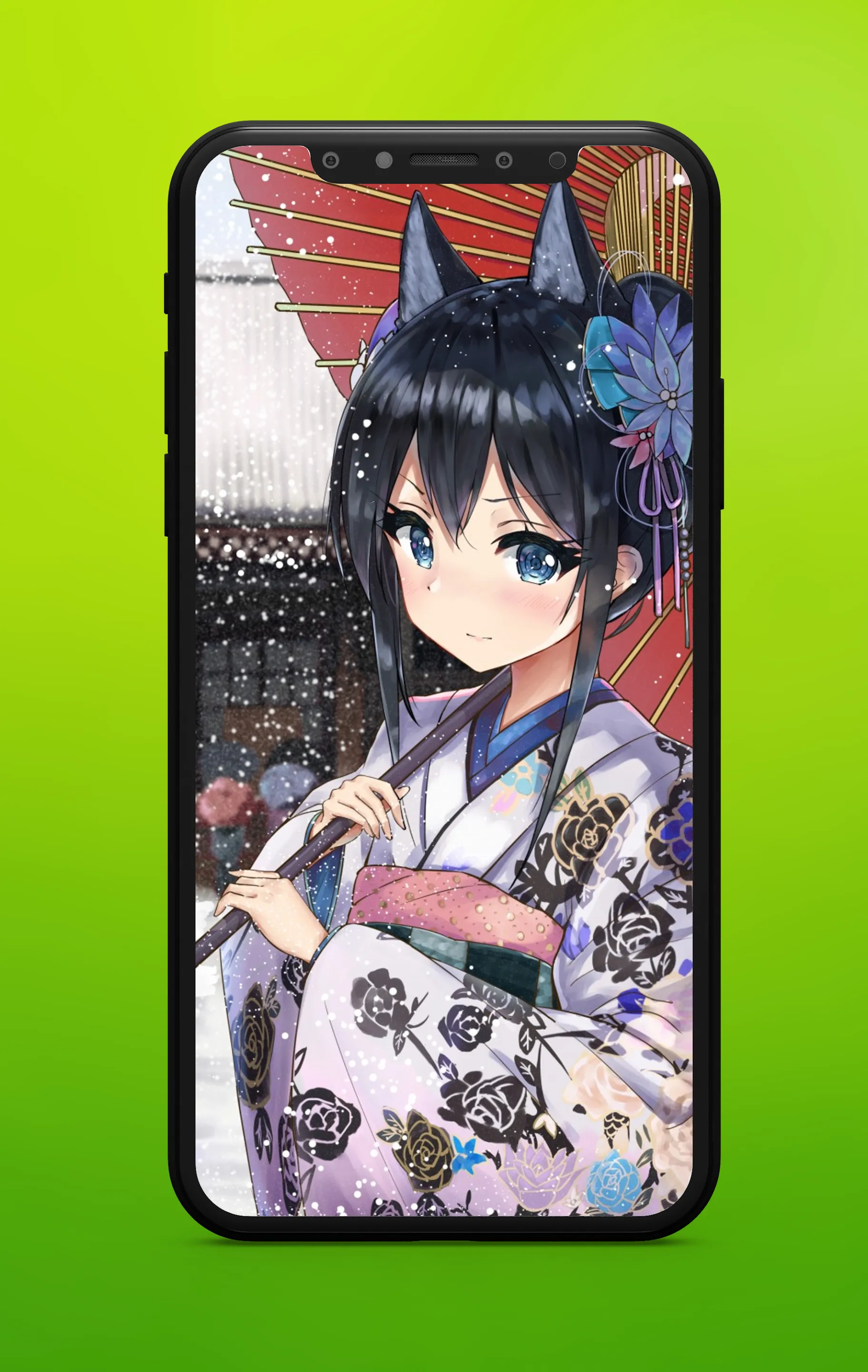 + Anime Wallpaper Girl Neko | Indus Appstore | Screenshot