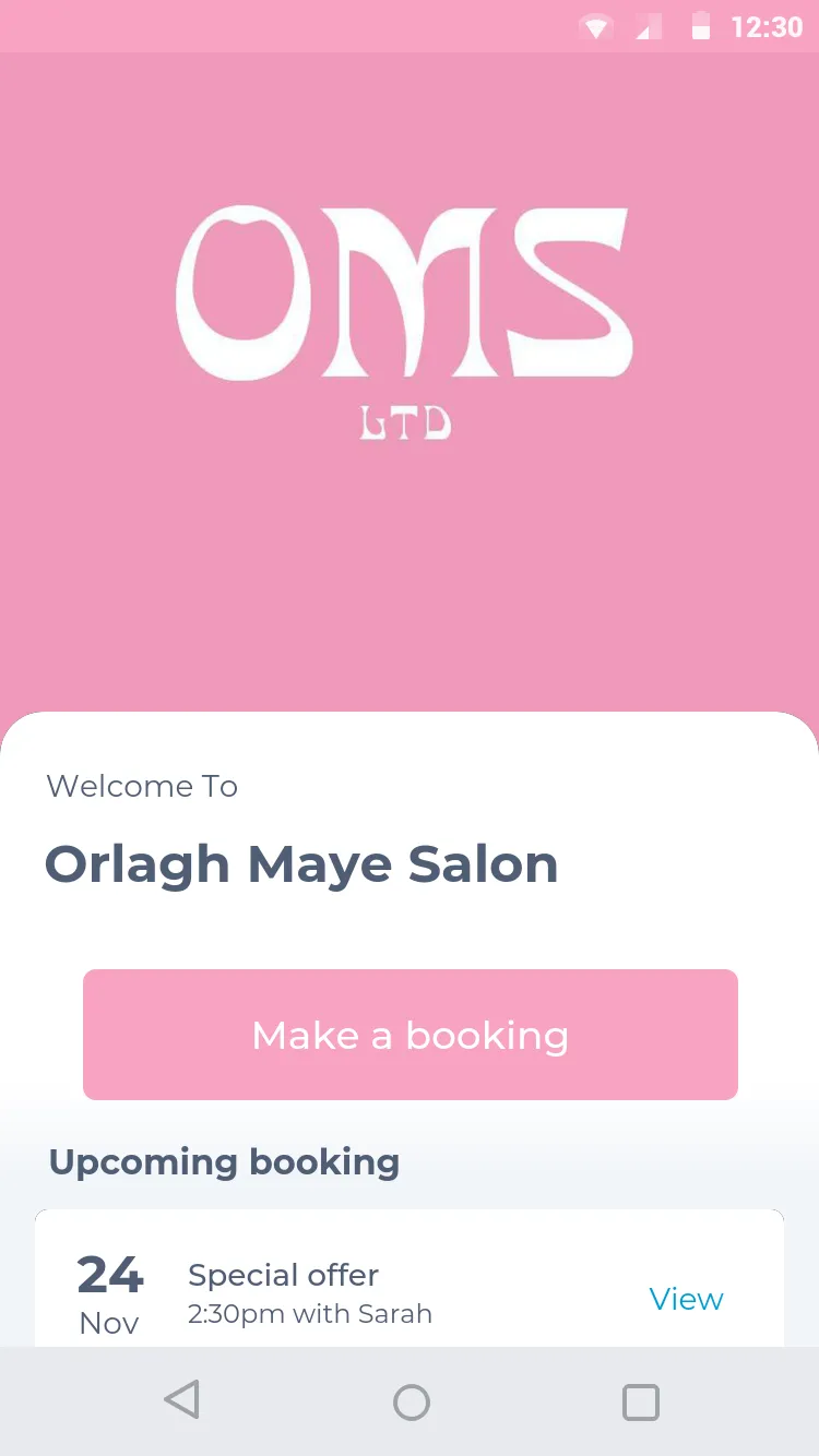 Orlagh Maye Salon | Indus Appstore | Screenshot