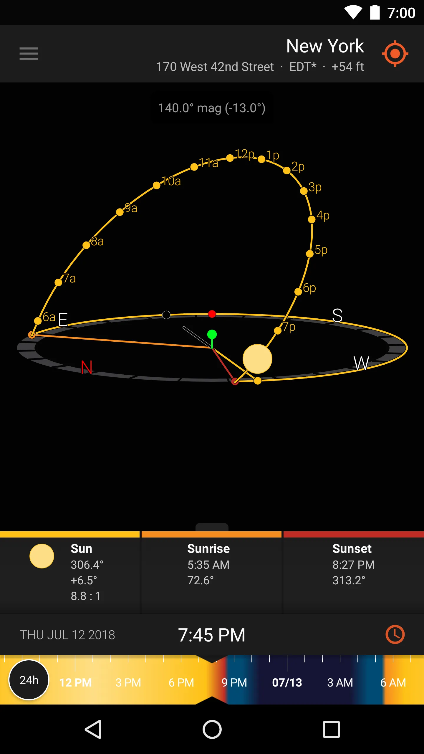 Sun Surveyor Lite | Indus Appstore | Screenshot