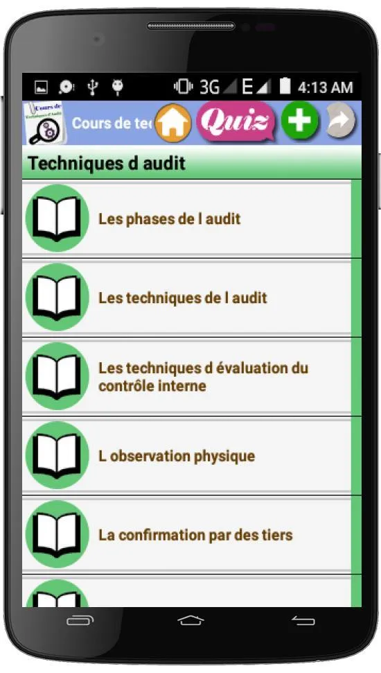 Cours de technique d Audit | Indus Appstore | Screenshot