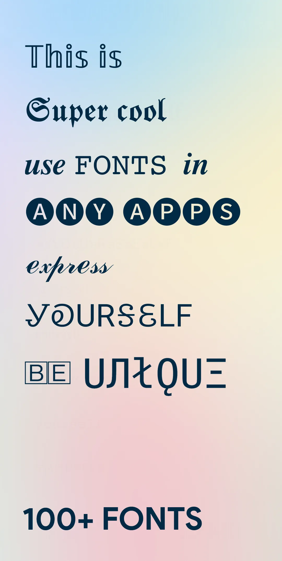 Fancy Fonts – Cool Fonts & Sty | Indus Appstore | Screenshot