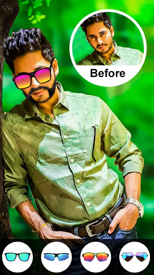 Sunglasses Photo Editor 2023 | Indus Appstore | Screenshot