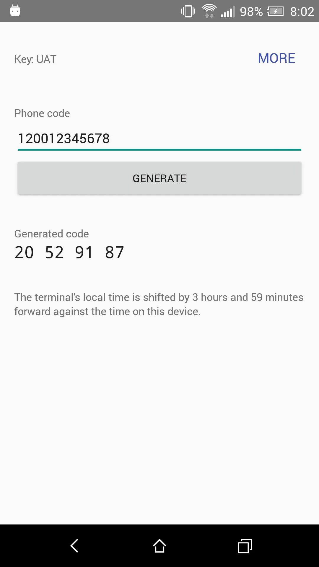 Authenticator from AEVI | Indus Appstore | Screenshot